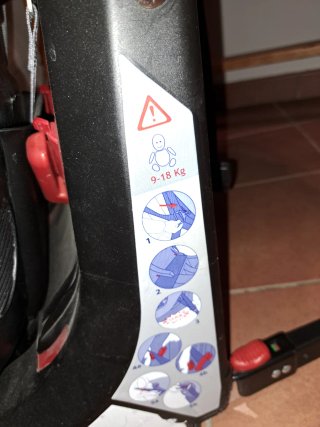 Silla de coche para bebé