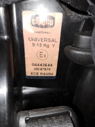 Silla de coche para bebé