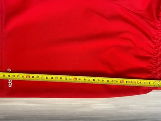 Pantalón corto deportivo Kipsta rojo Talla 10,140