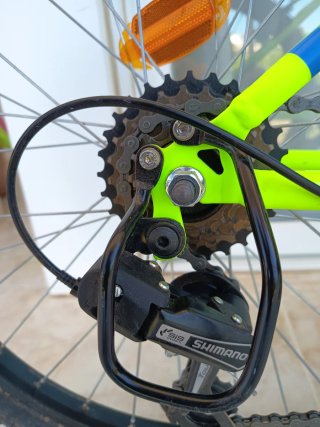 Bicicleta Rockrider ST500 Limón