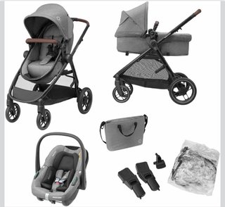 Maxi-Cosi Zelia S Trio Cochecito Bebé 3 Piezas.
