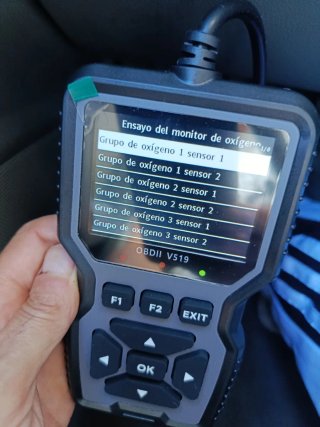 Escáner diagnosis OBDII para códigos de avería dtc