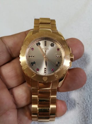 Reloj TOUS Motif color oro rosa nuevo