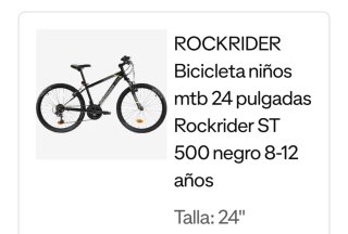 Bicicleta Rockrider ST500