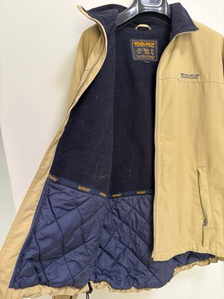 Giacca Woolrich Beige stile workwear taglia M