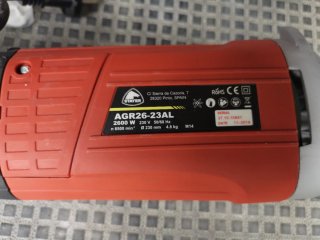 Amoladora angular 230 mm Stayer de 2600w