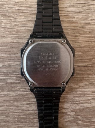 Reloj Casio Touch Watch Negro Full Black