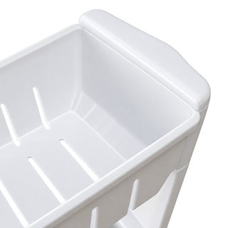 Estantería Estrecha 4 Niveles con Ruedas 101cm