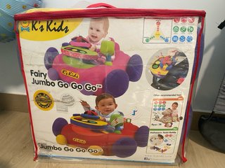 Coche de actividades K's Kids Jumbo Go Go Go