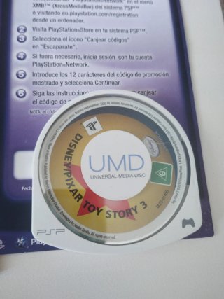 Toy Story 3 PSP Disney Pixar Escucho ofertas!!!