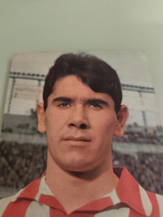 Postal Firmada Lavin Athletic Bilbao Años 60