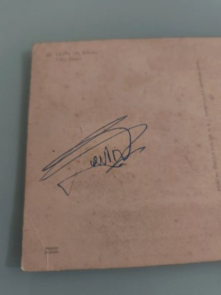 Postal Firmada Lavin Athletic Bilbao Años 60