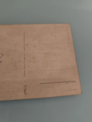 Postal Firmada Lavin Athletic Bilbao Años 60