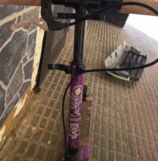 Patinete Oxelo MID5 Morado Niños