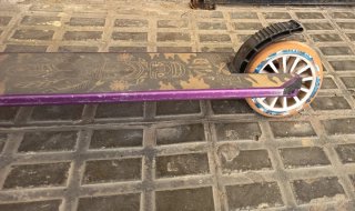 Patinete Oxelo MID5 Morado Niños