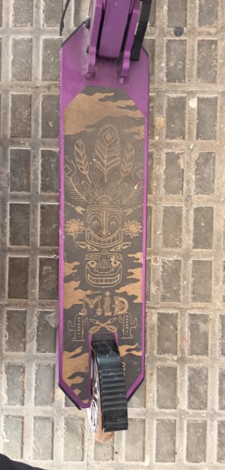 Patinete Oxelo MID5 Morado Niños