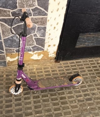 Patinete Oxelo MID5 Morado Niños