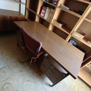 Mesa Despacho Vintage 8 Cajones + Silla Regalo
