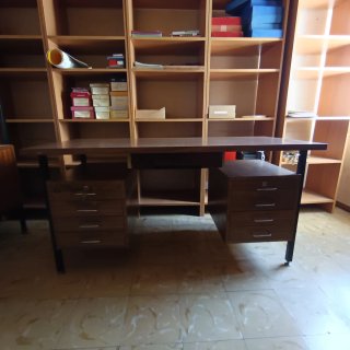 Mesa Despacho Vintage 8 Cajones + Silla Regalo