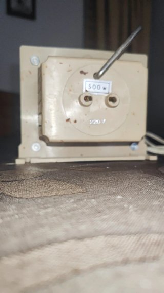 Convertidor Voltaje 125-220V vintage