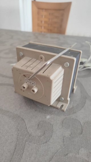 Convertidor Voltaje 125-220V vintage