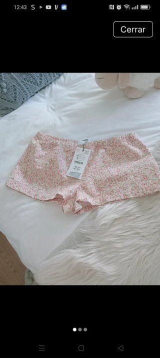 Shorts florales Zara Talla 34