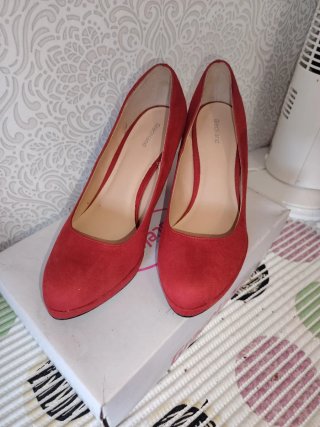 Zapatos tacón rojos Graceland