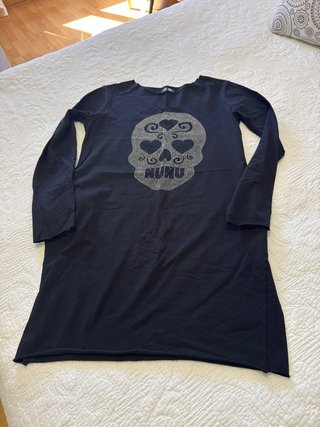 Vestido Negro Calavera