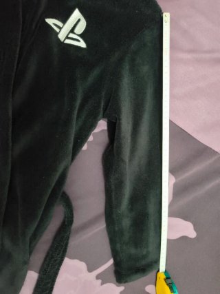 Bata infantil PlayStation negra