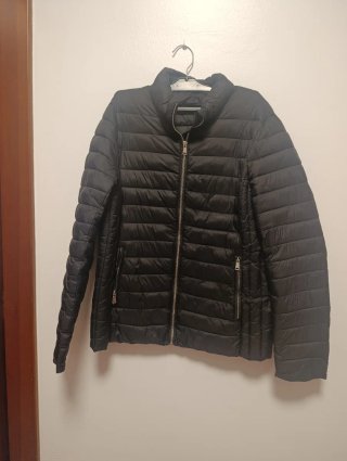 Chaqueta acolchada negra