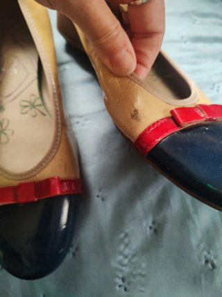 Lote Zapatos Pitillos Talla 40 Beige/Marrón