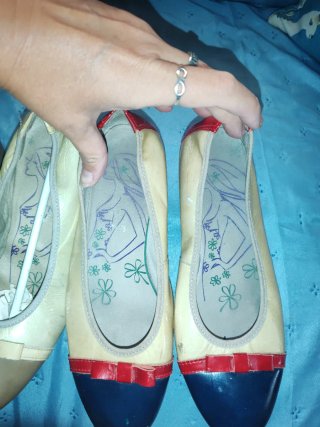 Lote Zapatos Pitillos Talla 40 Beige/Marrón