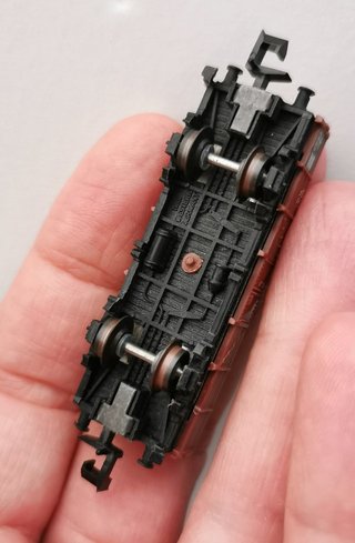 MINITRIX 1 Vagón de carga maqueta tren eléctrico N