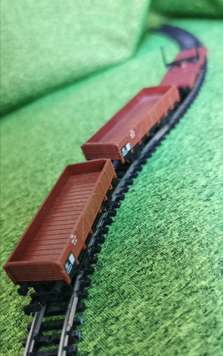MINITRIX 1 Vagón de carga maqueta tren eléctrico N