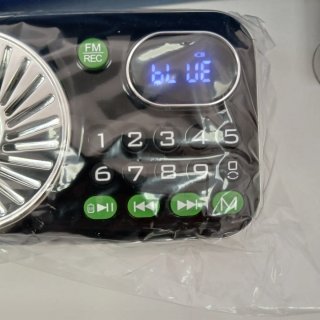 Radio Portátil Digital AMOI Bluetooth y USB Nuevo
