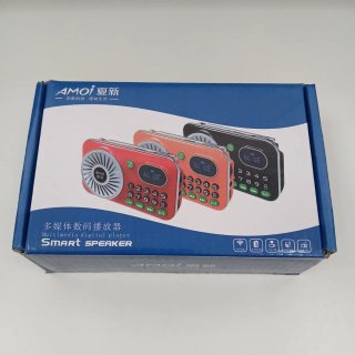 Radio Portátil Digital AMOI Bluetooth y USB Nuevo