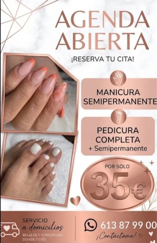 Manicura y Pedicura Semipermanente