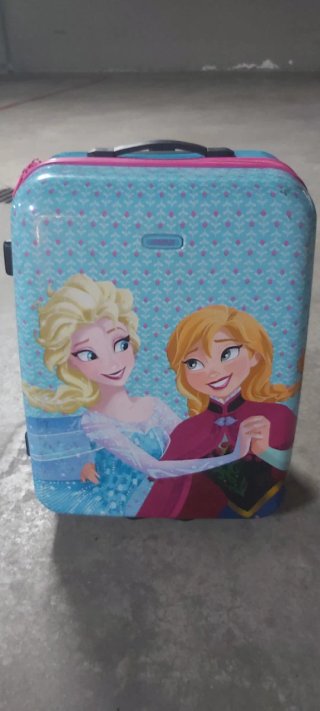 Maleta Infantil Frozen Azul y Rosa