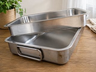 Bandejas de hornear metálicas