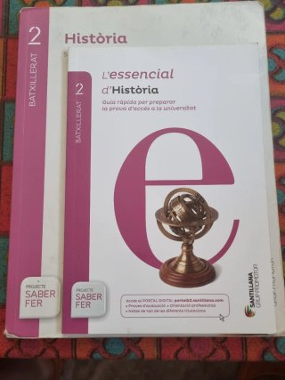 Història, 2 Batxillerat série Descobreix : proj...