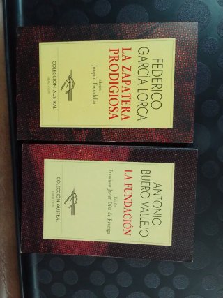Lote literatura lorca y Antonio Buero Vallejo