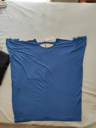 T-shirt donna bluette taglia unica