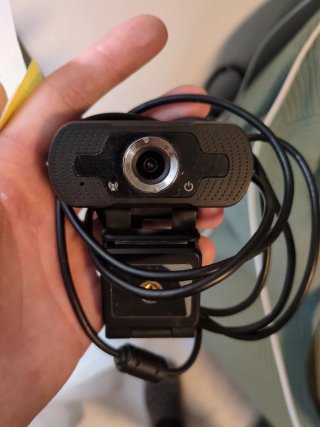 Webcam con micrófono