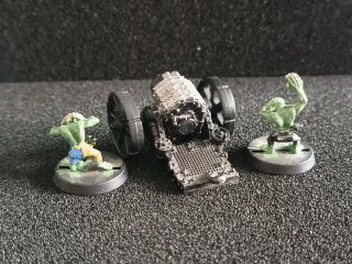 Ork Lobba Big Gunz + 4 Gretchin