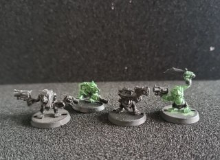Ork Lobba Big Gunz + 4 Gretchin