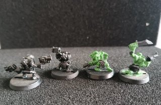 Ork Lobba Big Gunz + 4 Gretchin