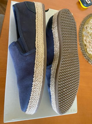 Alpargatas Geox Hombre Azul Marino