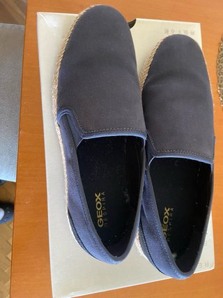 Alpargatas Geox Hombre Azul Marino