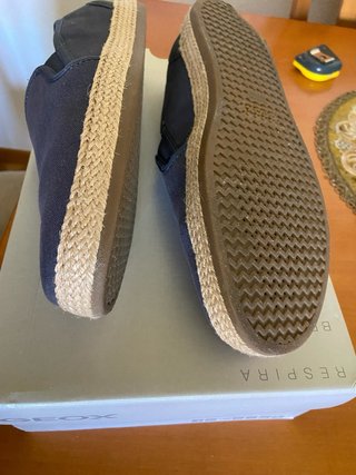 Alpargatas Geox Hombre Azul Marino