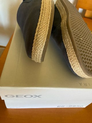 Alpargatas Geox Hombre Azul Marino